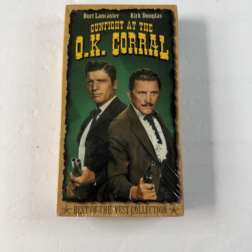Gunfight at the O.K. Corral VHS 1957, 1996 Kirk Douglas